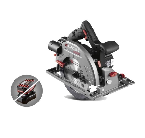 PARKSIDE PERFORMANCE 40 V vezeték nélküli kézi körfűrész, a profi munkákhoz PPHKSA 40-Li A1