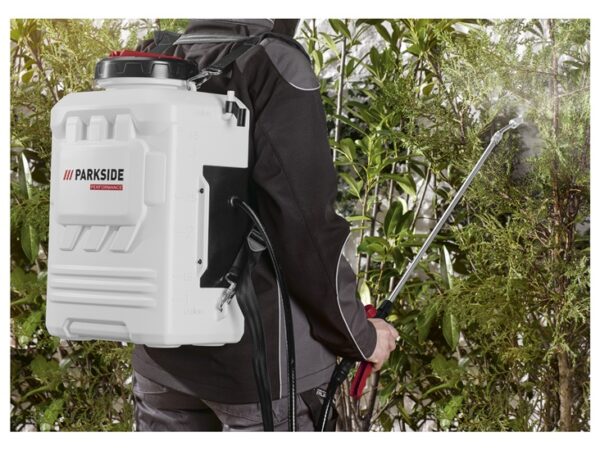 PARKSIDE PERFORMANCE Akkumulátoros nyomás permetező, hátra akasztható 16 l 20 V PRDSP 20-Li B2 - Image 7
