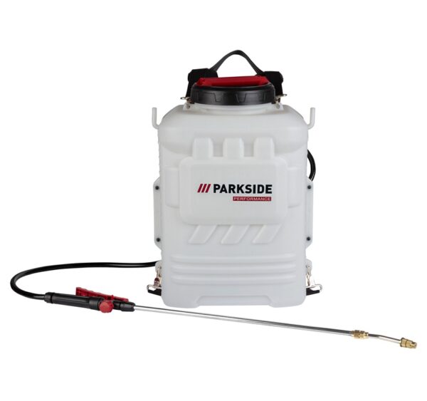 PARKSIDE PERFORMANCE Akkumulátoros nyomás permetező, hátra akasztható 16 l 20 V PRDSP 20-Li B2