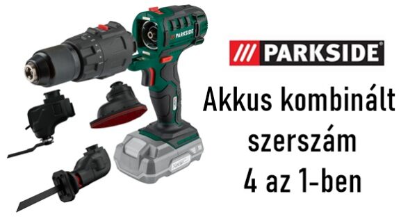 PARKSIDE Akkus kombinált szerszám 3 az 1-ben PKGA 20 V-Li C2 - Image 5