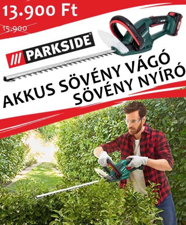 Parkside akkus sövényvágó és sövénynyíró PHSA 20-Li C3B2 - Image 4